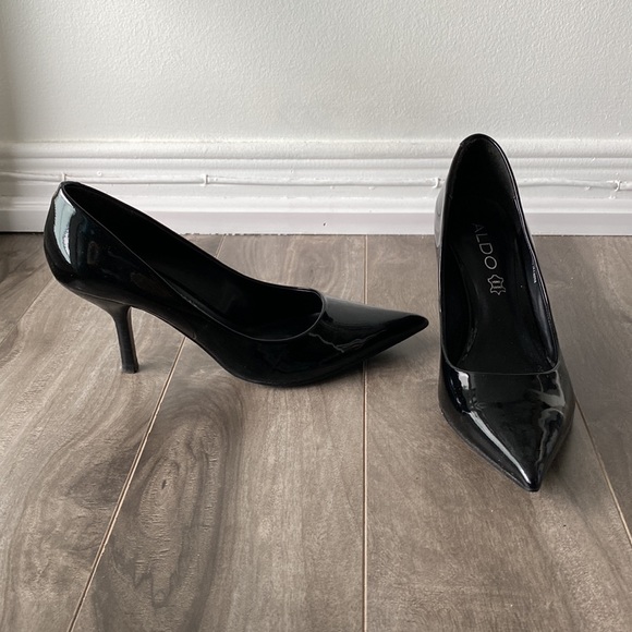 Women’s Aldo Jehane black heels - Picture 4 of 10